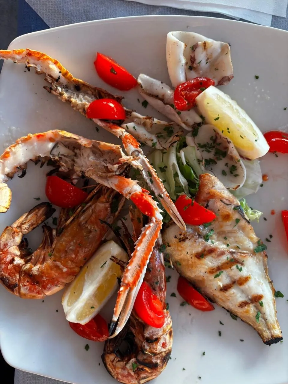 Rustichella Beach Grigliata di Pesce